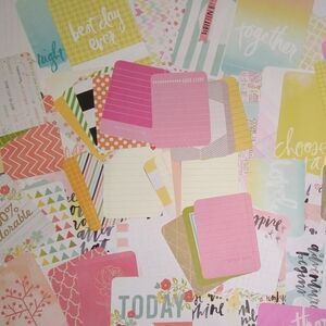 Vibrant Scrapbook Journal Junk Journal Cards